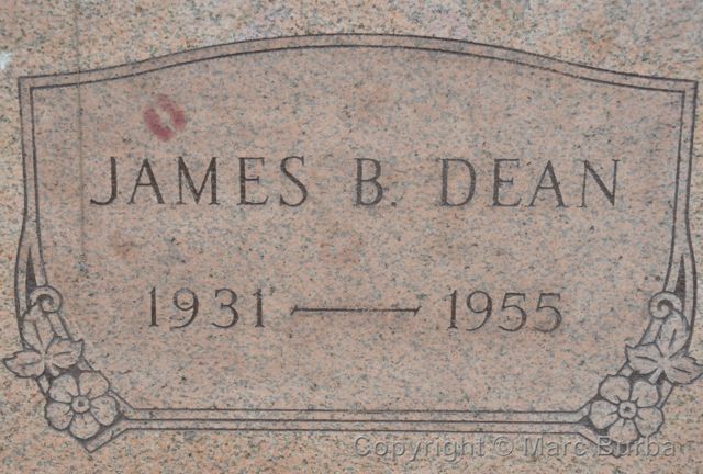James Dean Fairmount headstone