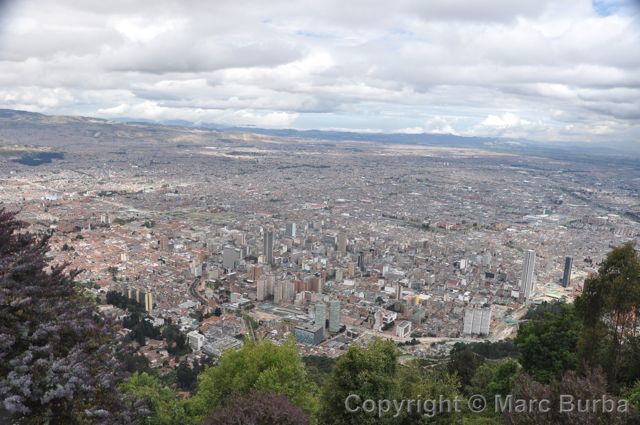 Bogota city view