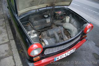 Trabant engine Crazy Guides Krakow Poland