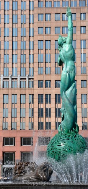 war memorial fountain cleveland