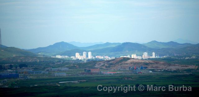 North Korea propaganda village