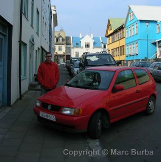 Icelandic parking spot