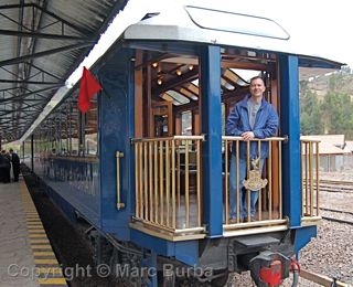 Hiram Bingham train to Machu Picchu, Peru