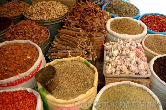 Fez spice stall