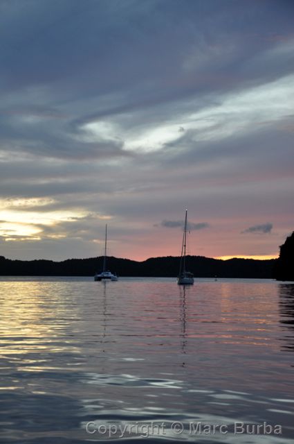 Sunset in Palau