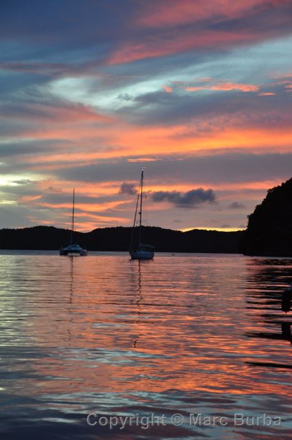 Sunset in Palau