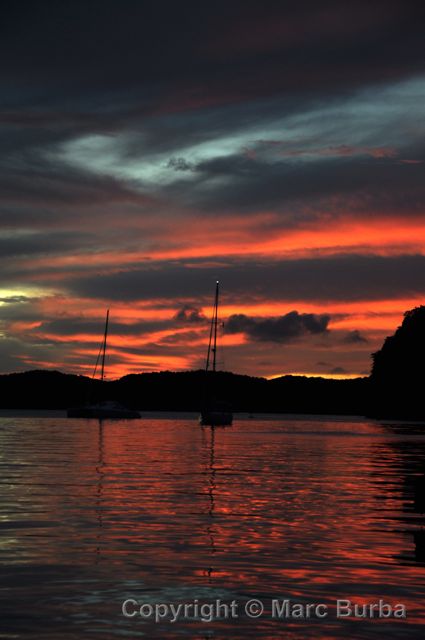 Sunset in Palau