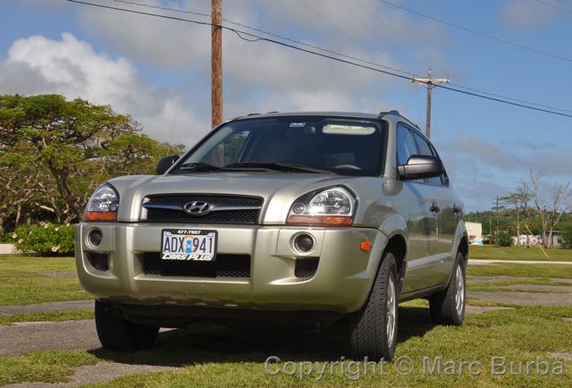 Hyundai Tucson rental car