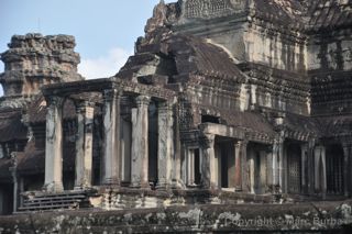 Angkor Wat column detail