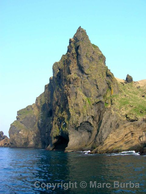 Westman Islands sea cave, Iceland