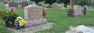 James Dean Marcus and Ortense Winslow grave Fairmount