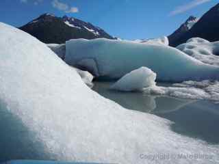 Spencer Lake glacier, Alaska