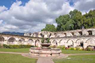 Santa Clara convent fountain