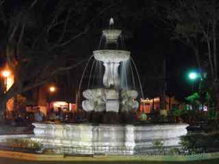 Parque Central fountain