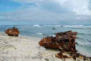 American Samoa shipwreck Aunuu island