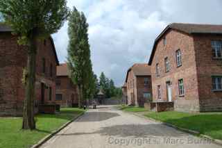 Auschwitz prison blocks