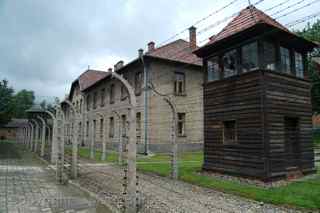 Auschwitz guard tower