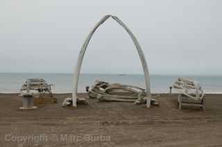 Whale bone arch Barrow, Alaska