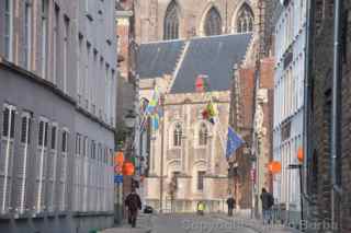 Bruges Belgium cathedral
