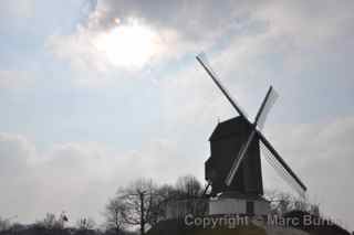 Bruges Belgium windmill