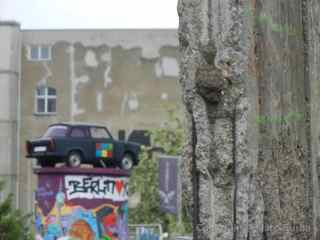 Trabant Berlin Wall