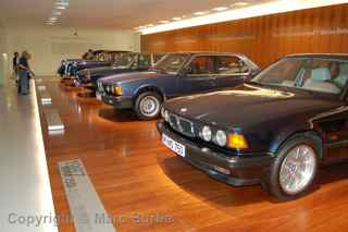 BMW sedans, BMW Museum, Munich