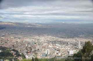 Bogota Colombia city view