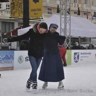 Bratislava ice skating