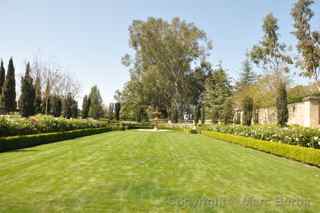 Beverly Hills Greystone Mansion grounds