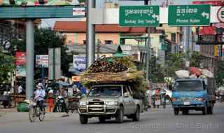 Siem Reap Cambodia truck