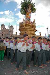 Corpus Christi festival Cusco Peru