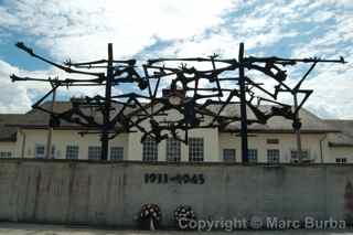 Dachau concentration camp sculpture