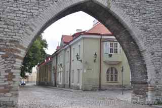Tallinn town wall