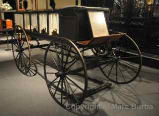 Funeral History 1832 horse drawn hearse