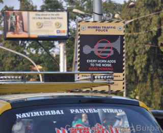 mumbai honking sign