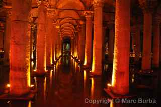 Basilica Cistern columns