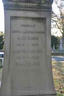 Lizzie Borden House cemetery