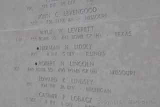 Lorraine American Cemetery wall