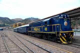 Hiram Bingham train, Poroy, Peru