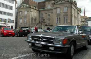 Mercedes SL, Zurich