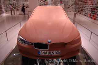 BMW museum clay