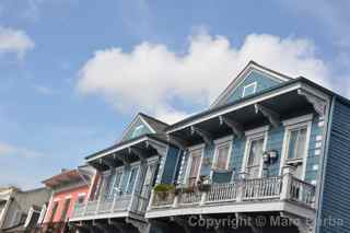 New Orleans balconies Dauphine Street