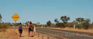 Ayers Rock base walk Australia