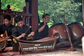 Phnom Penh Cambodia temple music