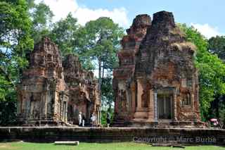 Preah Ko towers
