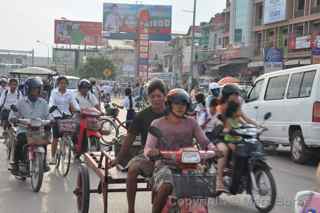 street, Siem Reap Cambodia