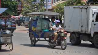 motorbike, Siem Reap Cambodia