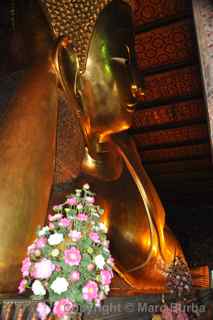 reclining buddha, Bangkok, Thailand