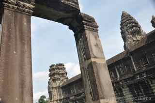 Angkor Wat lotus bud towers