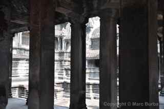 Angkor Wat interior courtyard